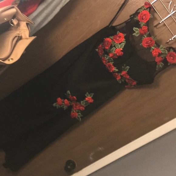 Rose two piece prom dress - Picture 7 of 7